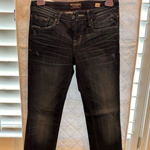 Cult of Individuality straight leg dark denim.